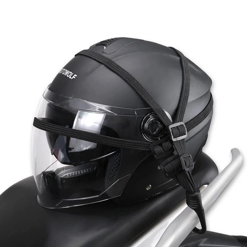 Rete Elastica Universale 60cm per Moto – Cinghia Fissaggio Casco ad Alta Resistenza