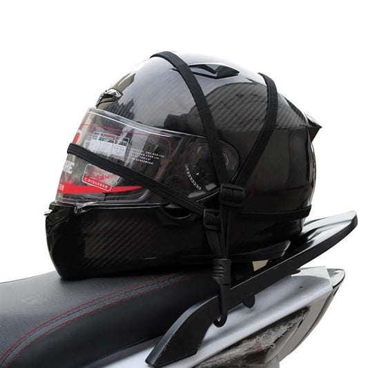 Rete Elastica Universale 60cm per Moto – Cinghia Fissaggio Casco ad Alta Resistenza