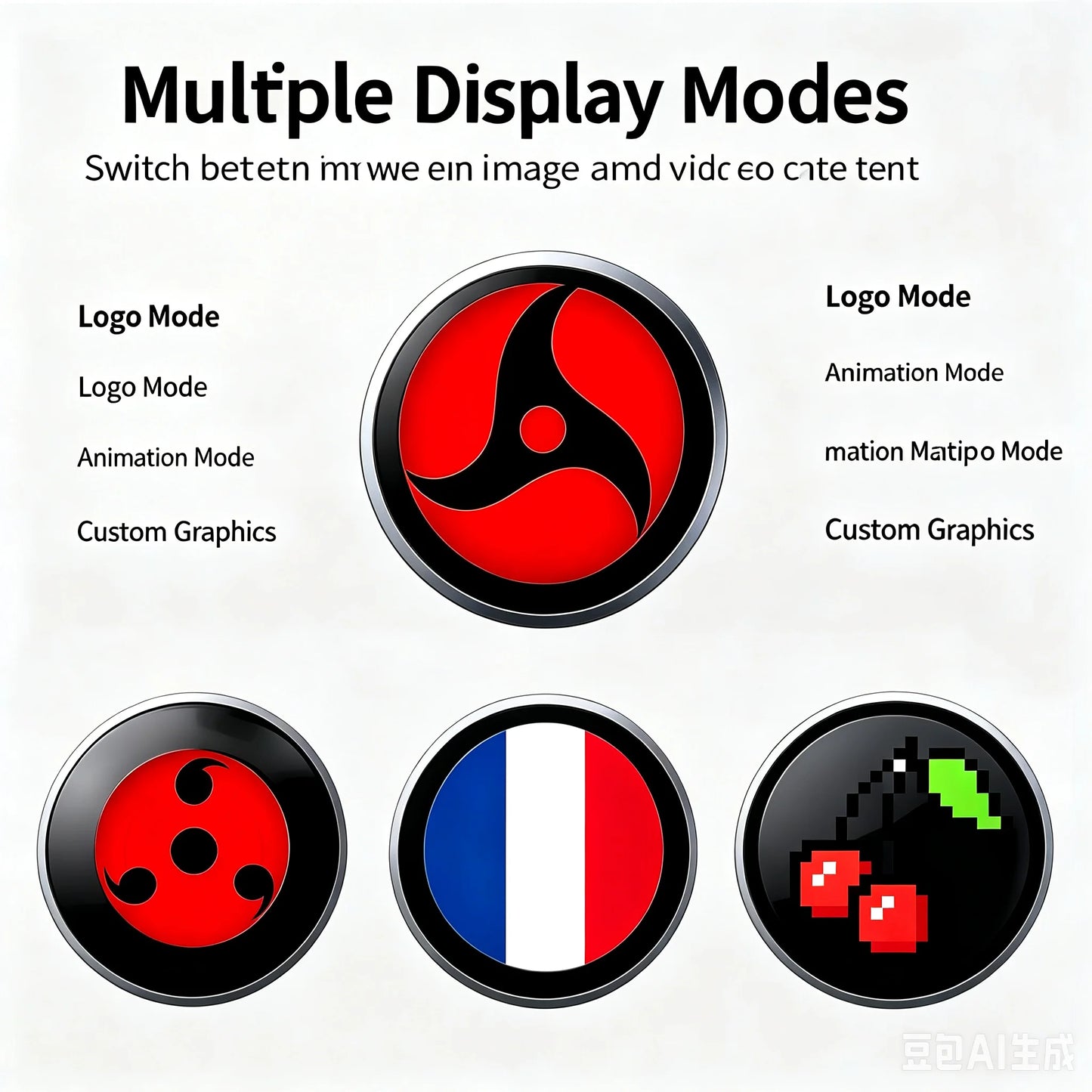 Stemma LED Dinamico BMW – Logo Animato Ultra-sottile HD per X1 X2 X3 X4 X5 X6 X7 M2 M3 M4 M8 340i 520Li iX1