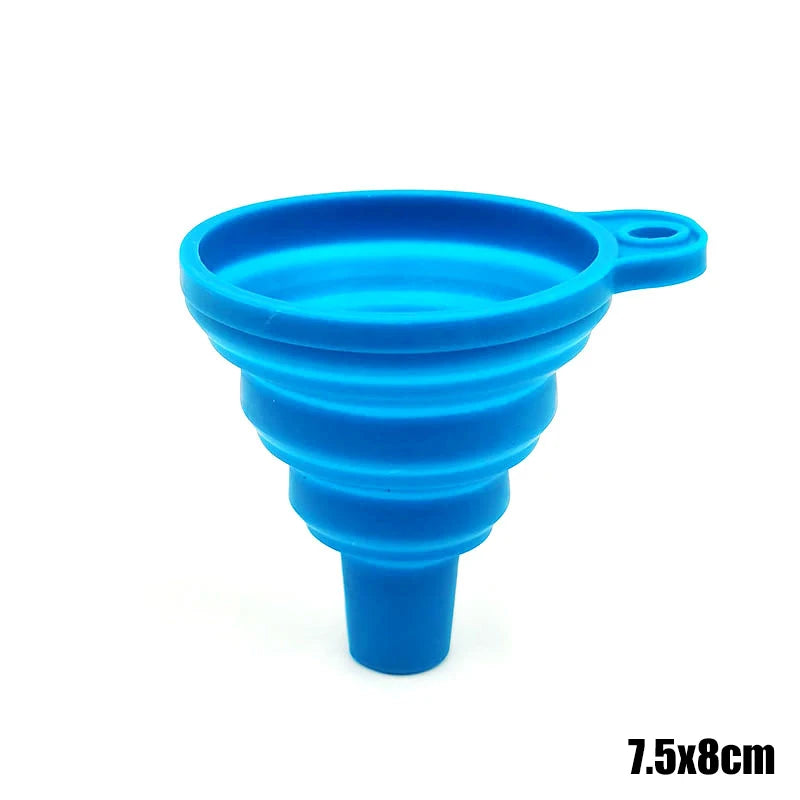 Imbuto Motore Auto in Silicone Pieghevole – Universale per Olio, Carburante e Liquidi