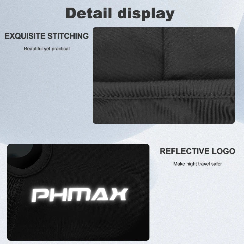 PHMAX Maschera Balaclava Moto – Protezione Vento, Calore e Traspirabilità per Motociclisti