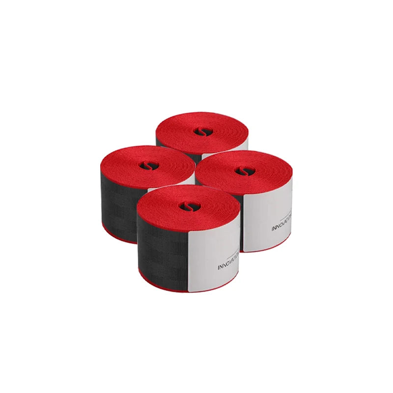 Kit 4 Cinture di Sicurezza Auto Universali 3,6M – Poliestere Rinforzato, Multicolore