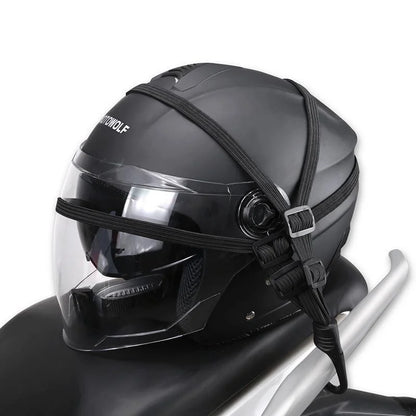 Rete Elastica Universale 60cm per Moto – Cinghia Fissaggio Casco ad Alta Resistenza