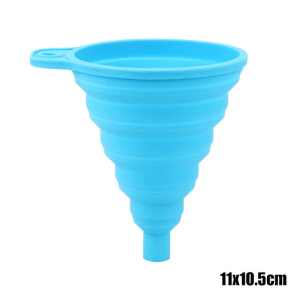 Imbuto Motore Auto in Silicone Pieghevole – Universale per Olio, Carburante e Liquidi