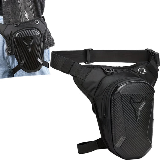 Borsa da Gamba Moto Impermeabile – Marsupio Crossbody per Motociclisti Uomo e Donna