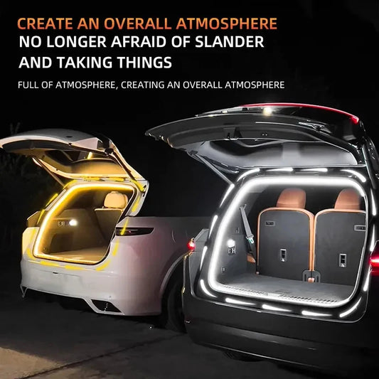Striscia LED Bagagliaio Auto – Luce Ambiente Interna con Sensore Automatico Apertura/Chiusura