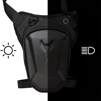 Borsa da Gamba Moto Impermeabile – Marsupio Crossbody per Motociclisti Uomo e Donna