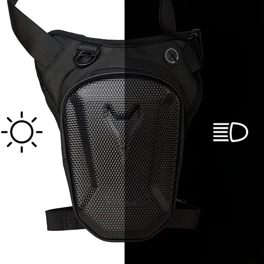 Borsa da Gamba Moto Impermeabile – Marsupio Crossbody per Motociclisti Uomo e Donna