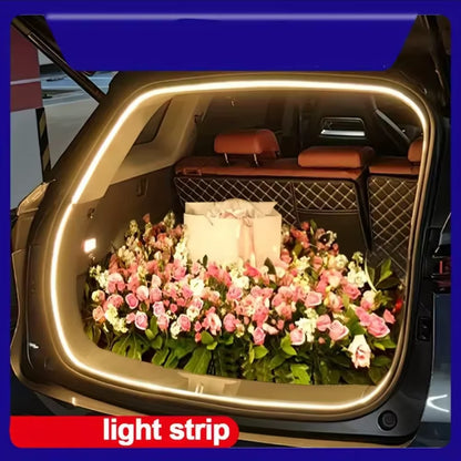ZELT Car Trunk LED Strip - Waterproof Ambient Light with Automatic Opening Sensor