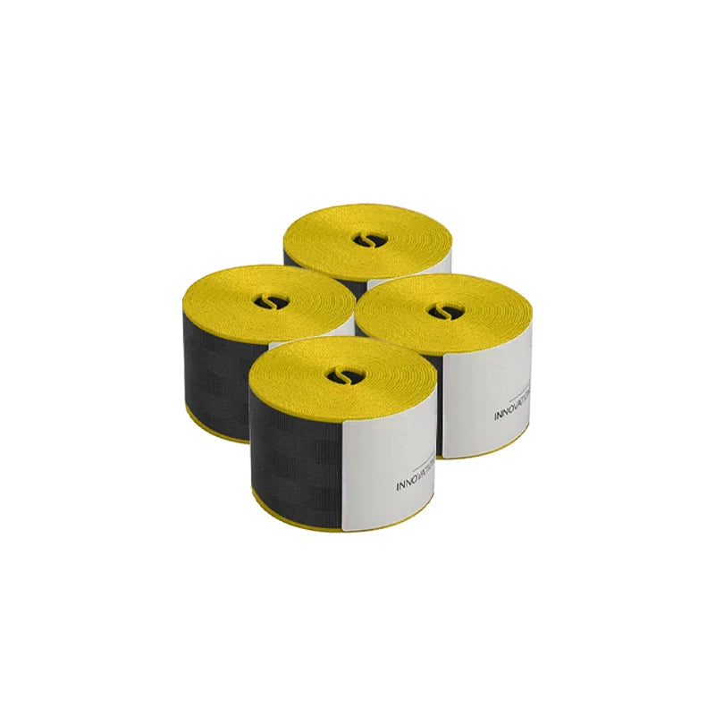 Kit 4 Cinture di Sicurezza Auto Universali 3,6M – Poliestere Rinforzato, Multicolore