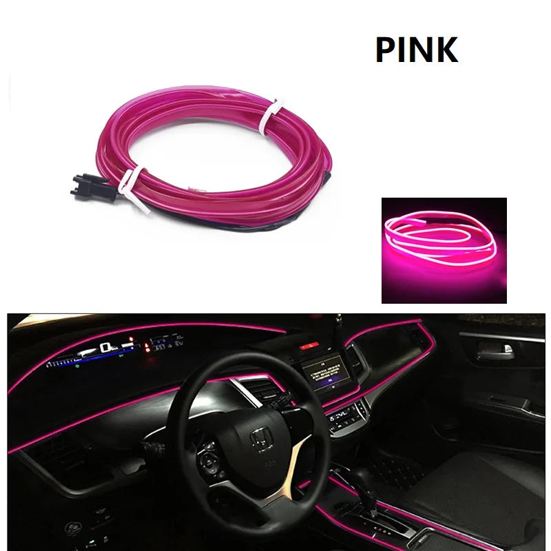 Strisce LED Atmosfera Auto – Luce Ambiente Interna 1/2/3/4/5M