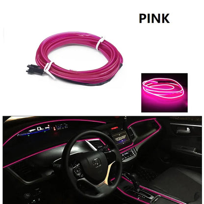 Strisce LED Atmosfera Auto – Luce Ambiente Interna 1/2/3/4/5M