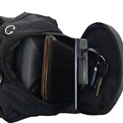 Borsa da Gamba Moto Impermeabile – Marsupio Crossbody per Motociclisti Uomo e Donna