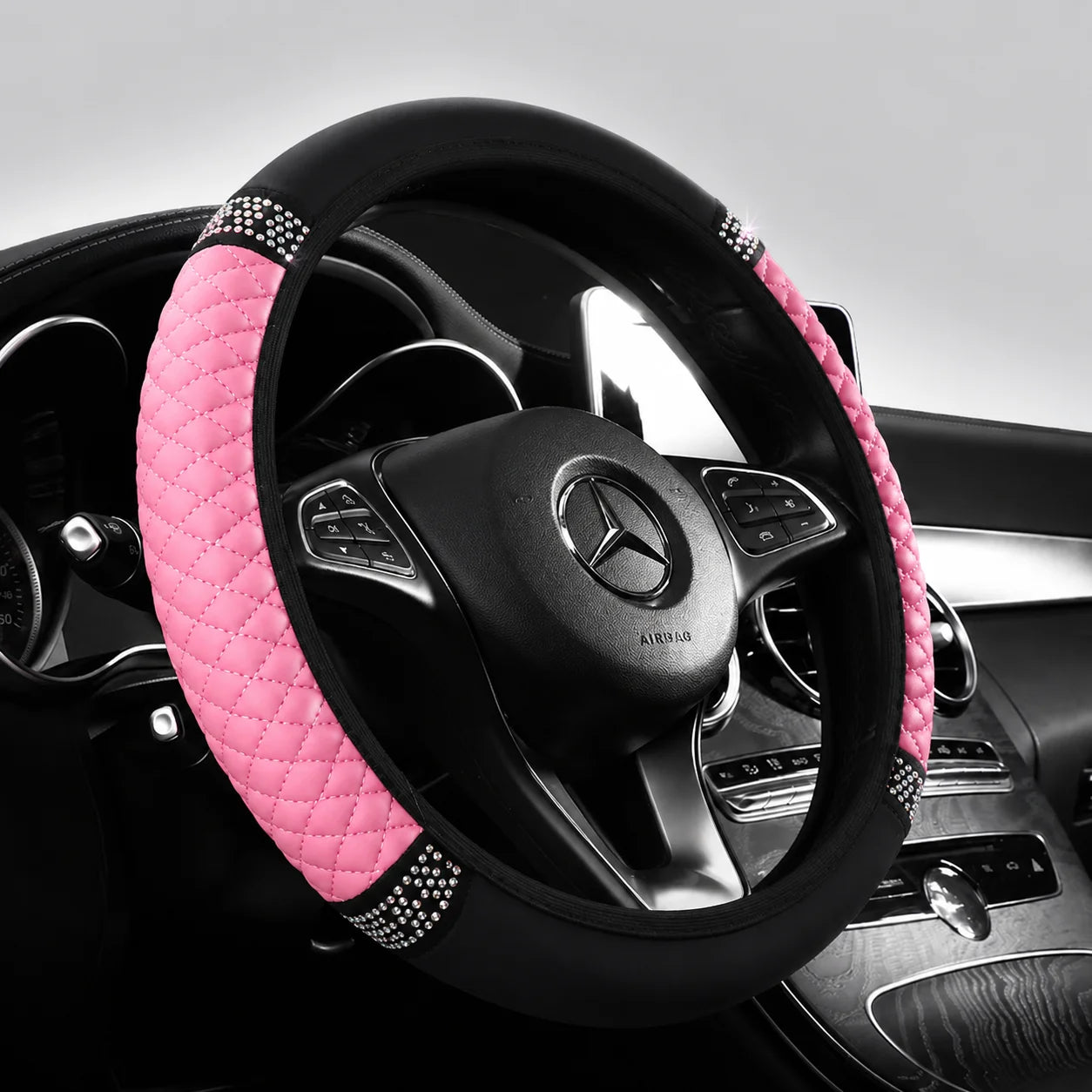 Coprivolante in Pelle Nappa Forata – Antiscivolo Traspirante Universale 15" (38,1cm)