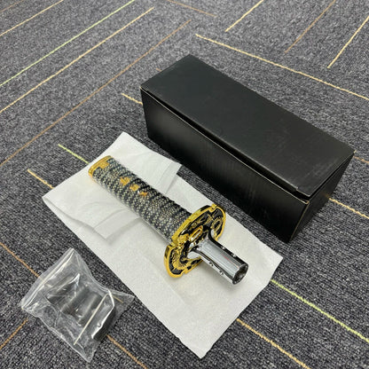 Pomello del Cambio JDM Katana 150mm – Spada Samurai con 4 Adattatori, Universale per Auto Manuale e Automatica