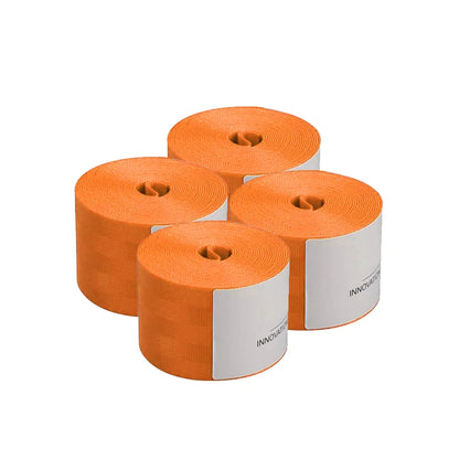 Kit 4 Cinture di Sicurezza Auto Universali 3,6M – Poliestere Rinforzato, Multicolore