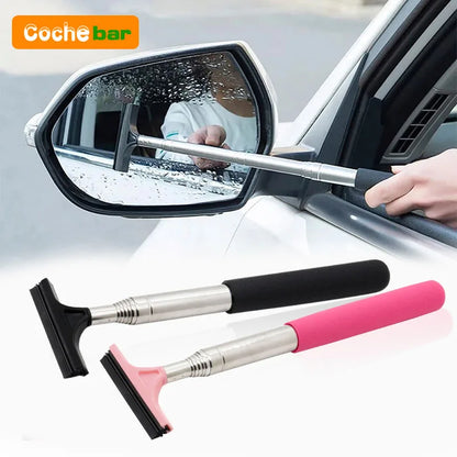 Telescopic Car Rearview Mirror Wiper – Extendable Multifunction Glass Cleaner