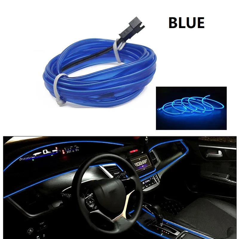 Strisce LED Atmosfera Auto – Luce Ambiente Interna 1/2/3/4/5M