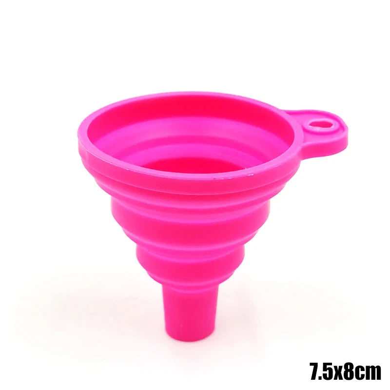 Imbuto Motore Auto in Silicone Pieghevole – Universale per Olio, Carburante e Liquidi