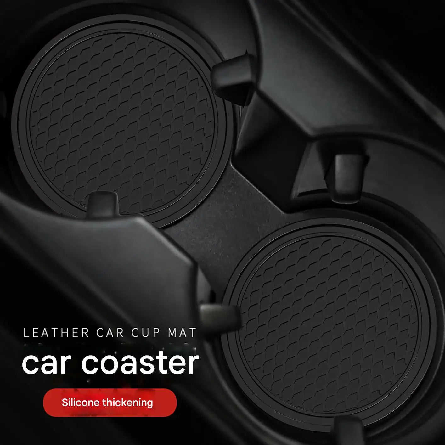 Portabicchieri Antiscivolo in Silicone per Auto – Inserto Universale per Portabevande
