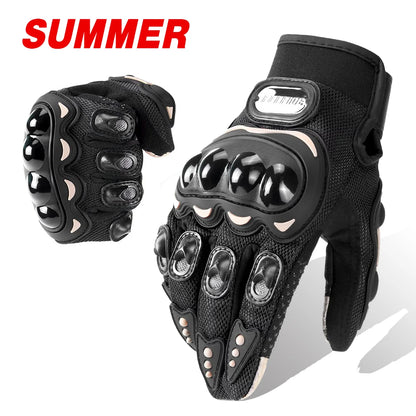 HEROBIKER Guanti Moto Invernali Impermeabili – Touch Screen Antivento per Motocross Uomo Donna