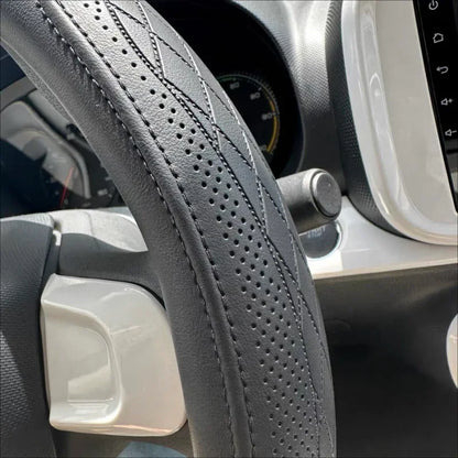 Coprivolante in Pelle Nappa Forata – Antiscivolo Traspirante Universale 15" (38,1cm)