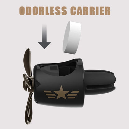 Profumatore Auto Orso Pilota DIY – Diffusore Aroma Clip Bocchetta Senza Profumo