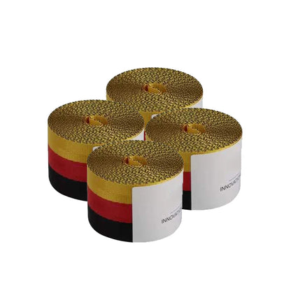 Kit 4 Cinture di Sicurezza Auto Universali 3,6M – Poliestere Rinforzato, Multicolore