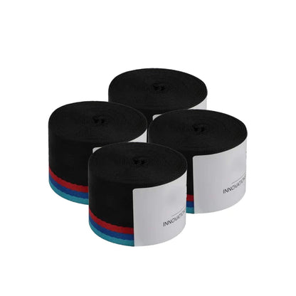 Kit 4 Cinture di Sicurezza Auto Universali 3,6M – Poliestere Rinforzato, Multicolore