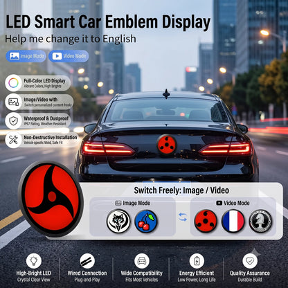 Stemma LED Dinamico BMW – Logo Animato Ultra-sottile HD per X1 X2 X3 X4 X5 X6 X7 M2 M3 M4 M8 340i 520Li iX1
