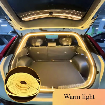 ZELT Car Trunk LED Strip - Waterproof Ambient Light with Automatic Opening Sensor