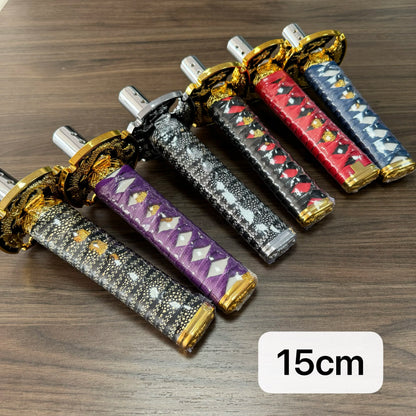 Pomello del Cambio JDM Katana 150mm – Spada Samurai con 4 Adattatori, Universale per Auto Manuale e Automatica