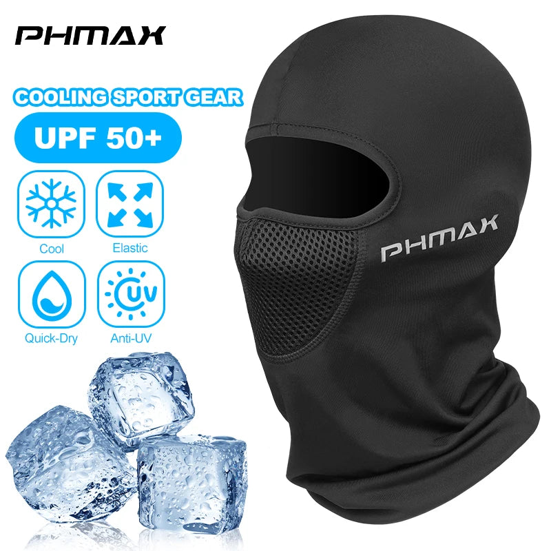 PHMAX Maschera Balaclava Moto – Protezione Vento, Calore e Traspirabilità per Motociclisti