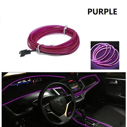Strisce LED Atmosfera Auto – Luce Ambiente Interna 1/2/3/4/5M