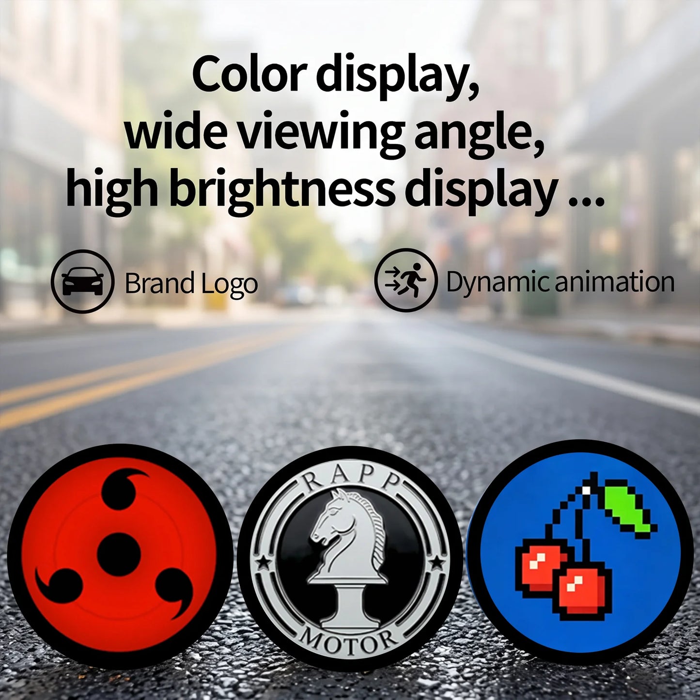Stemma LED Dinamico BMW – Logo Animato Ultra-sottile HD per X1 X2 X3 X4 X5 X6 X7 M2 M3 M4 M8 340i 520Li iX1
