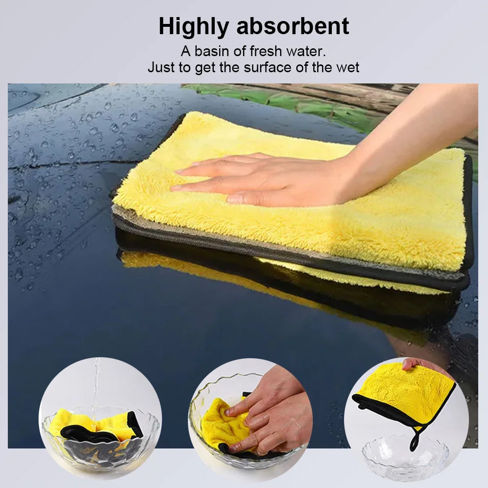 Microfiber Cloth for Car Washing – Drying and Cleaning Bodywork 30x30 / 30x60cm
