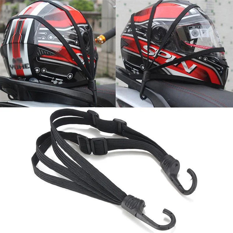 Rete Elastica Universale 60cm per Moto – Cinghia Fissaggio Casco ad Alta Resistenza
