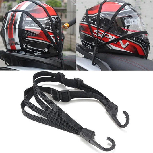 Rete Elastica Universale 60cm per Moto – Cinghia Fissaggio Casco ad Alta Resistenza