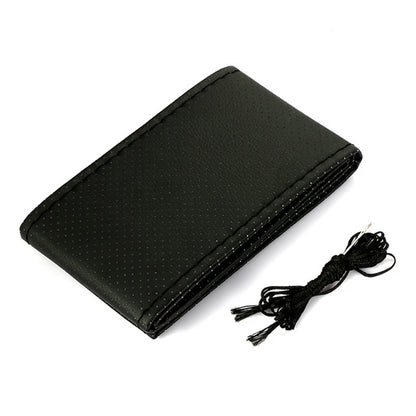 Coprivolante Auto DIY da Cucire – Pelle Artificiale con Ago e Filo, 3 Colori, 38cm