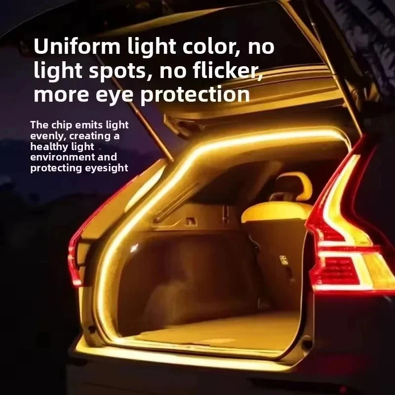 Car Boot LED Strip – Interior Ambient Light with Automatic Opening/Closing Sensor