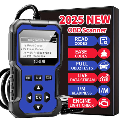 Scanner OBD2 Diagnostico Auto – Lettore Codici Errore Motore per Tutte le Auto dal 1996